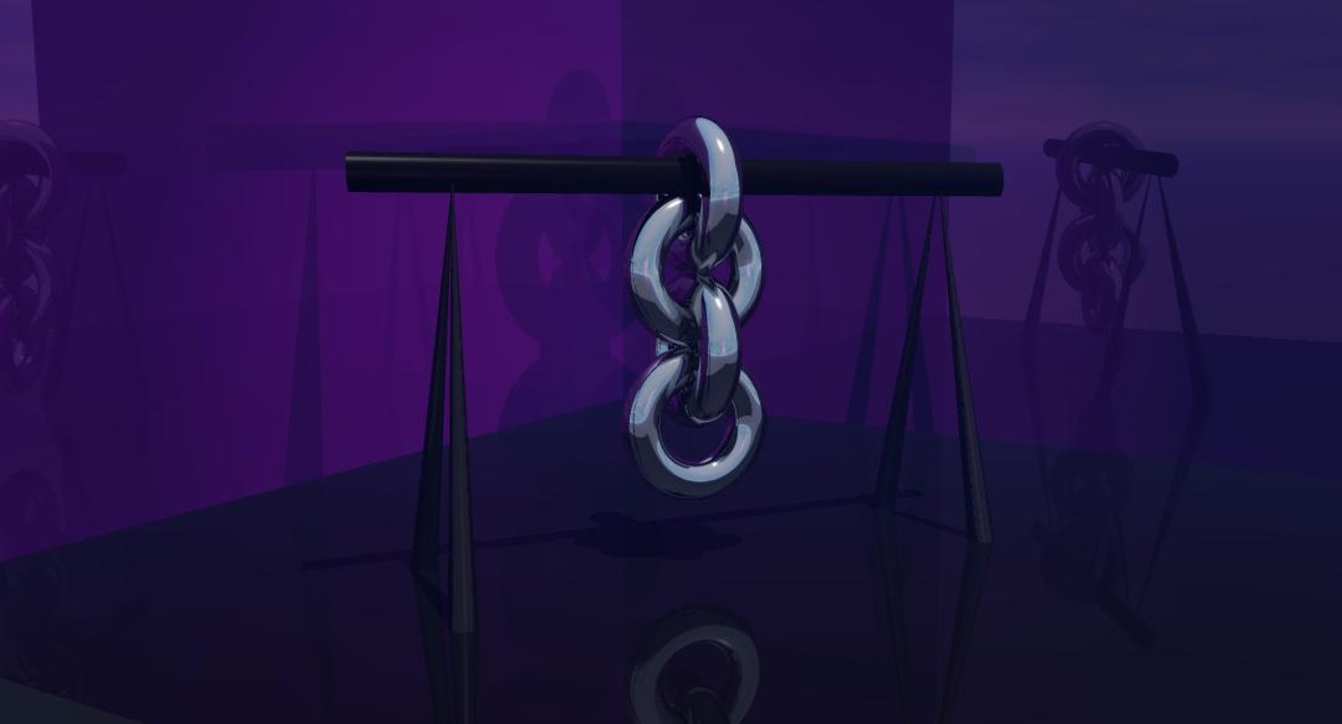 Chain 3D Sculpture Bryce